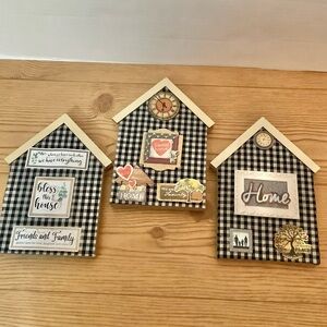 Newly Crafted 3pc Wooden Decor